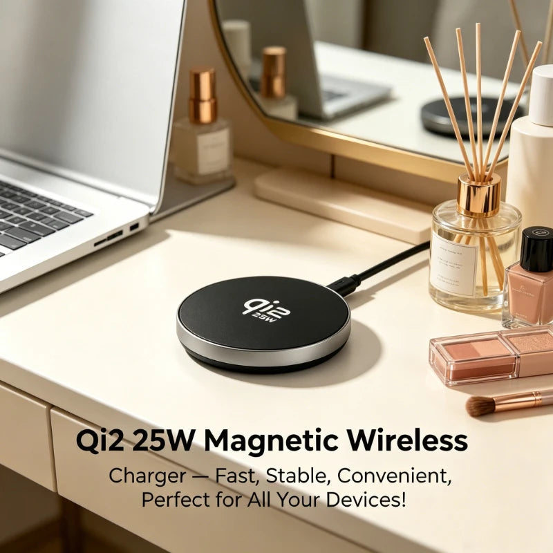 Hoco CW63 Pro Qi2.2 Ultra-thin Magnetic Wireless Charger