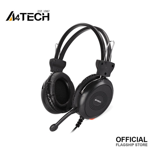 A4TECH ComfortFit Stereo Headset with Microphone – Clear Sound & Voice Communication
