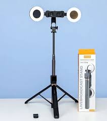 LIVE-K9 Pro Live Broadcast Stand Selfie Stick Tripod